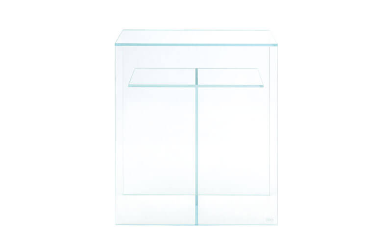 Cube Cabinet Clear for W45xD27 (W45xD27xH70cm)