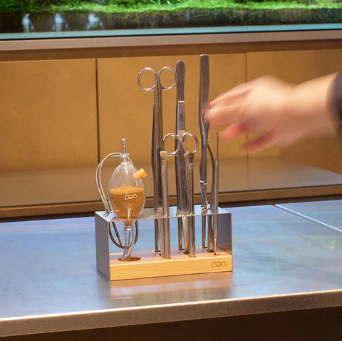 Metal Wood Tool Stand