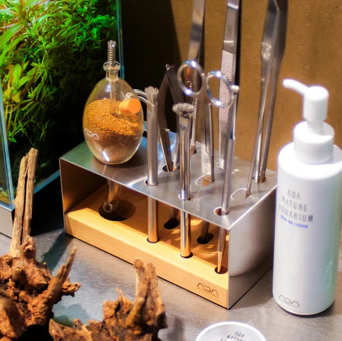 Metal Wood Tool Stand