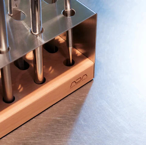 Metal Wood Tool Stand