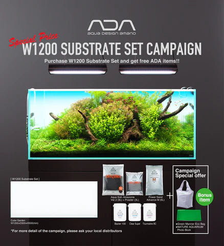 Cube Garden 120-P Substrate Set Campaign